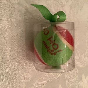 Mud Pie HO HO! Dog Toy Tennis Ball